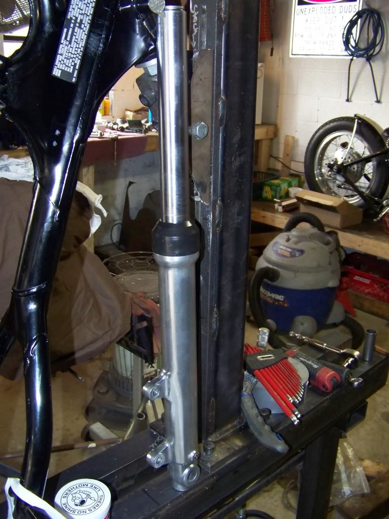 HowTo Rebuild XS650 Forks / Install Lowering Kit Yamaha XS650 Forum